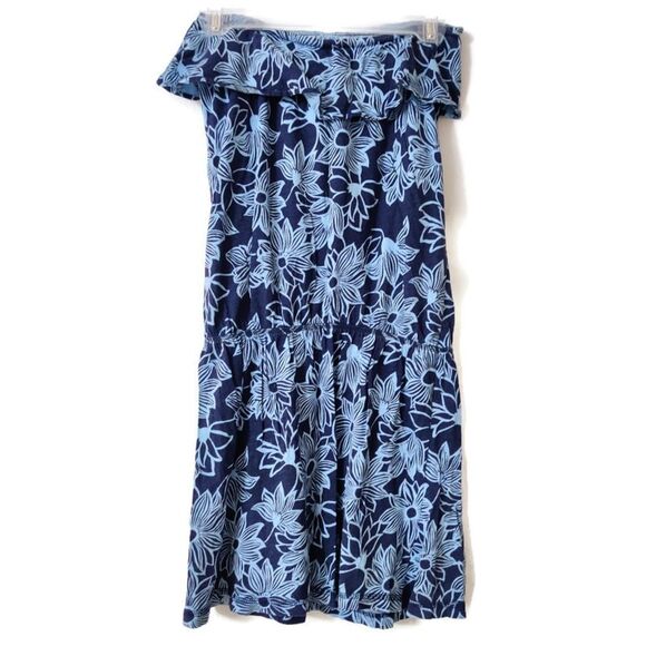 Aerie strapless floral dress - Picture 2 of 5